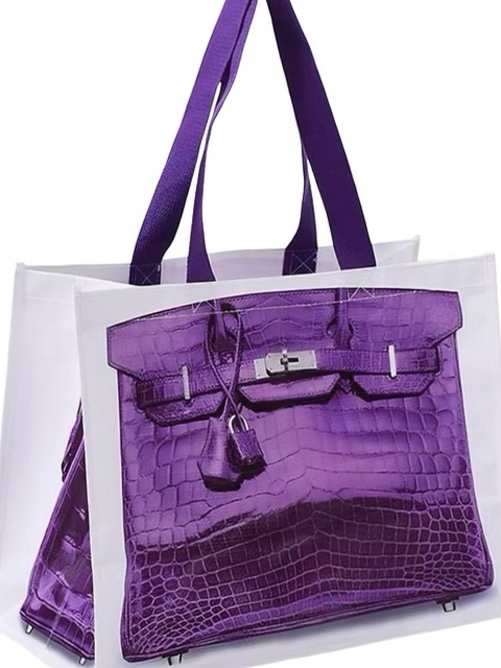 Wirkin Reuasable Tote Bag - Purple